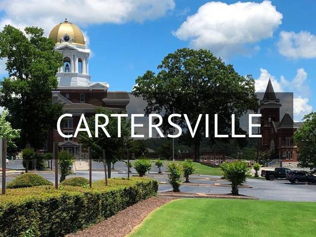 Cartersville homes for sale.